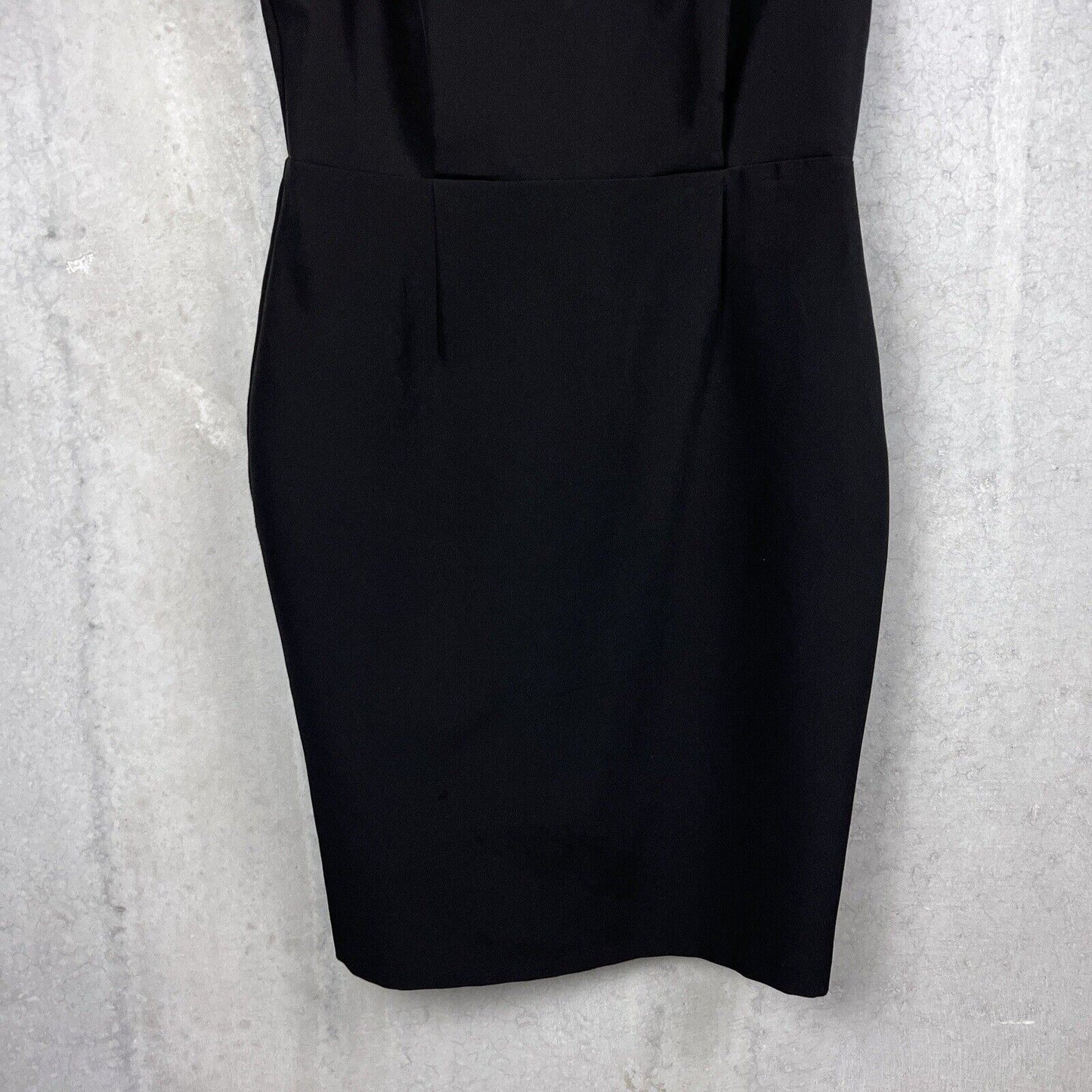 New Look Womens Black Shift Dress Size 14