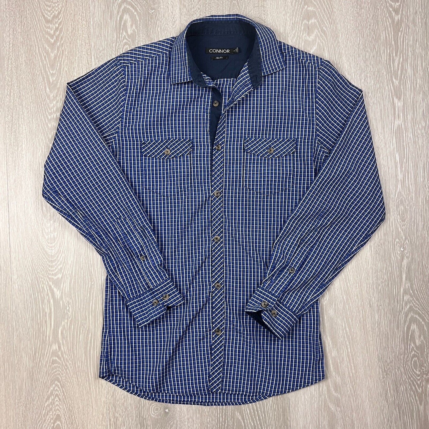 Connor Mens Casual Button Up Shirt Bundle Size Small (3 - Shirts)