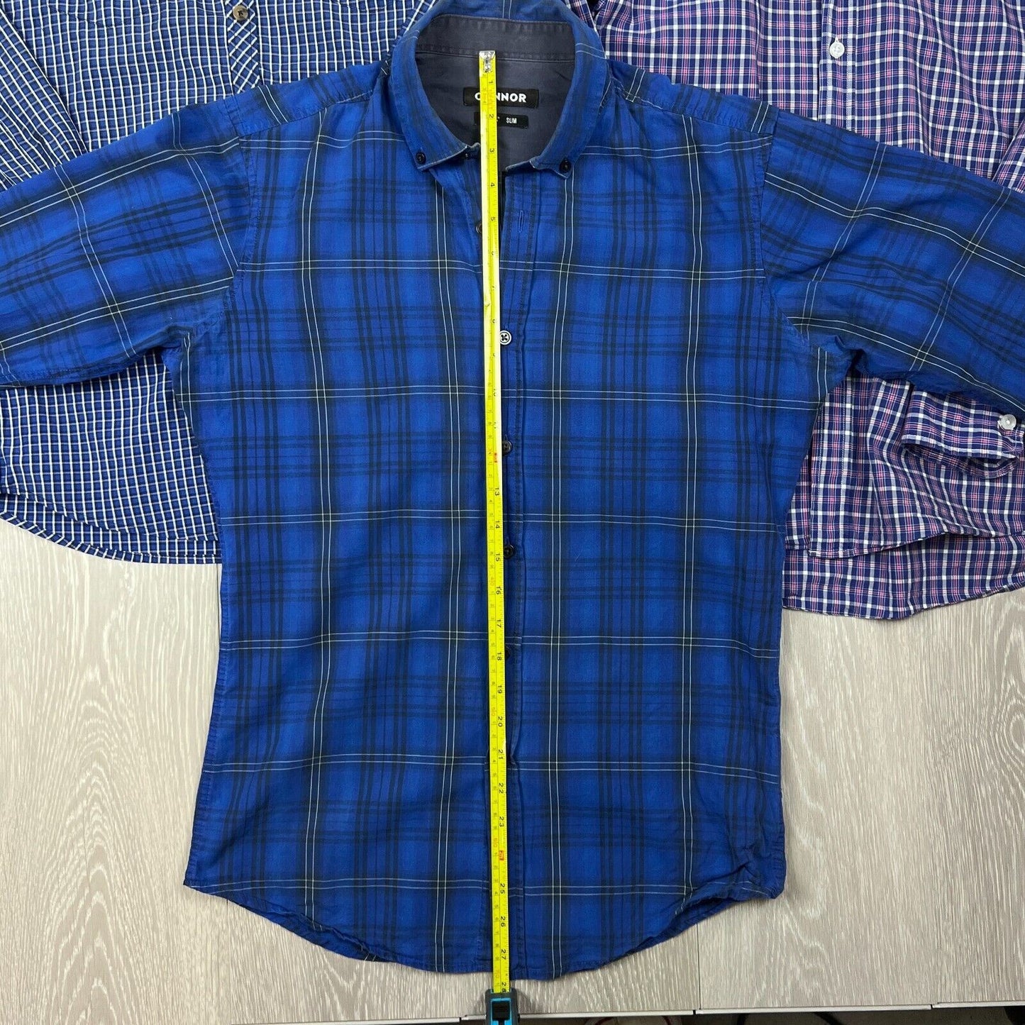 Connor Mens Casual Button Up Shirt Bundle Size Small (3 - Shirts)