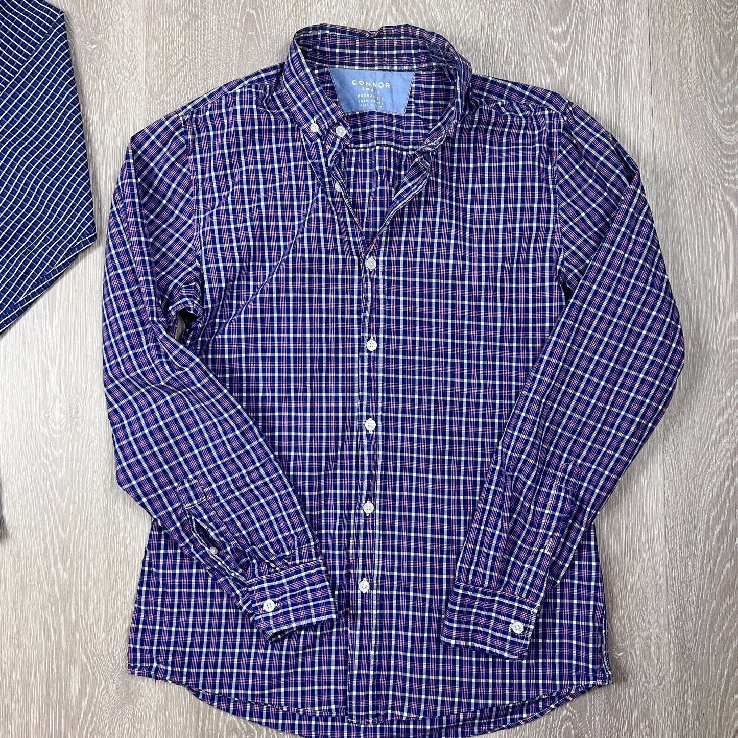 Connor Mens Casual Button Up Shirt Bundle Size Small (3 - Shirts)