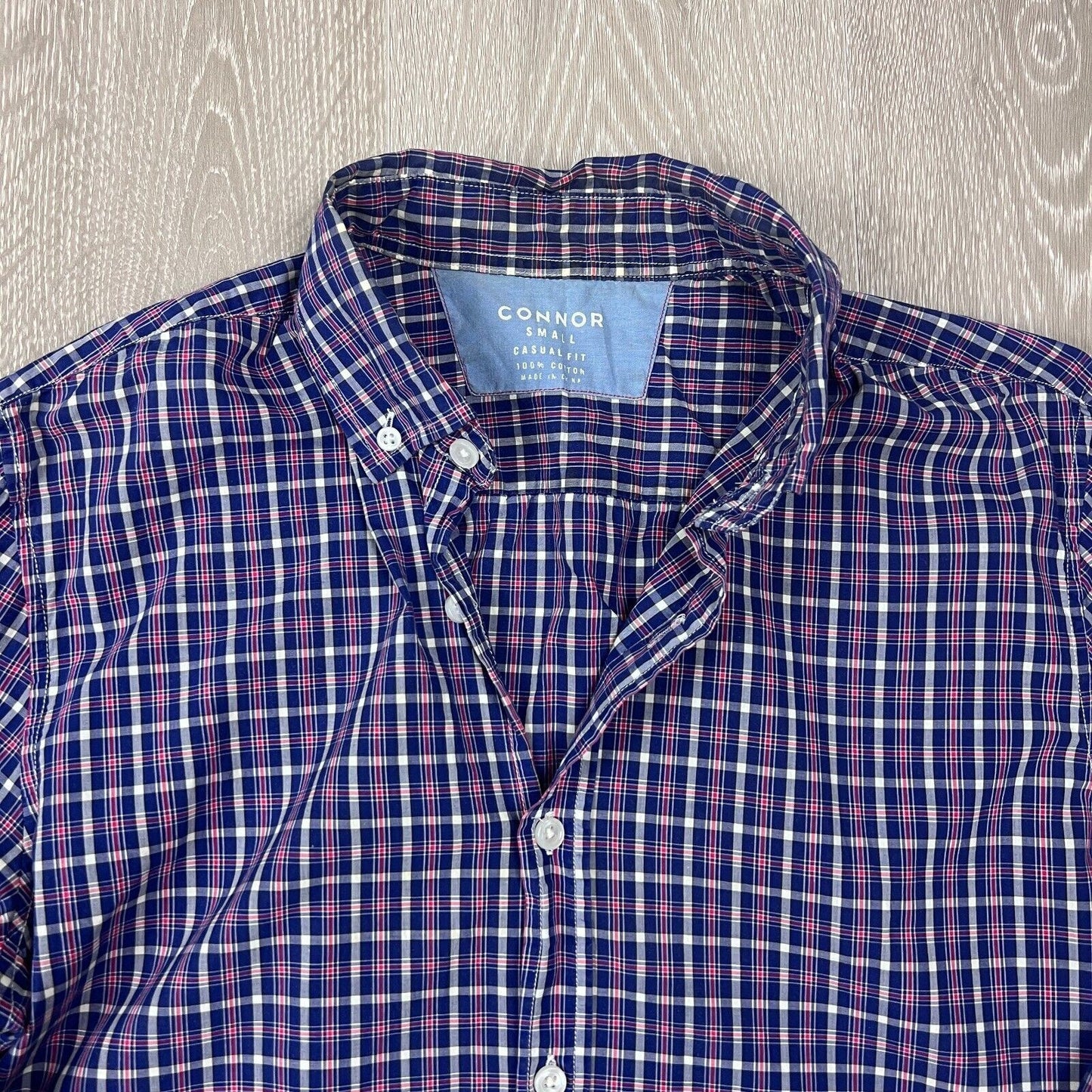 Connor Mens Casual Button Up Shirt Bundle Size Small (3 - Shirts)