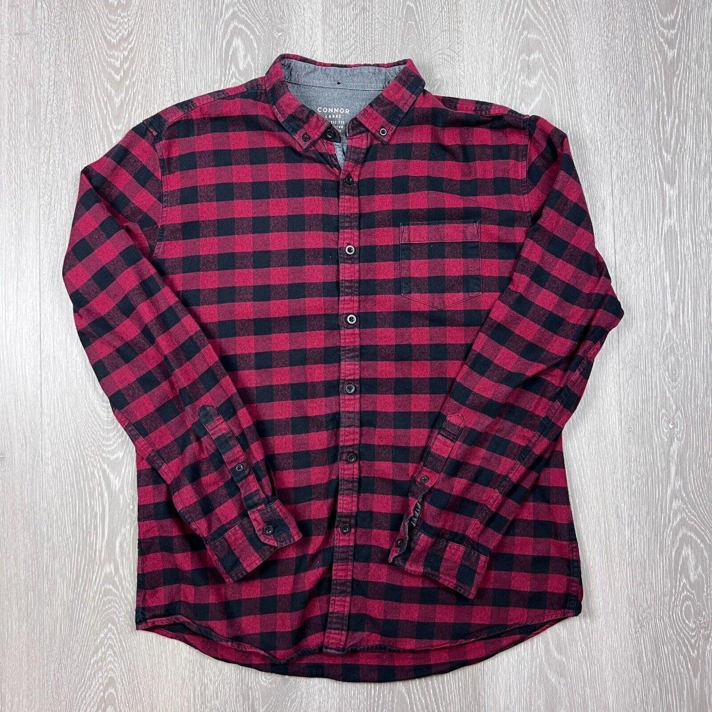 Connor Mens Casual Button Up Shirt Bundle Size Large