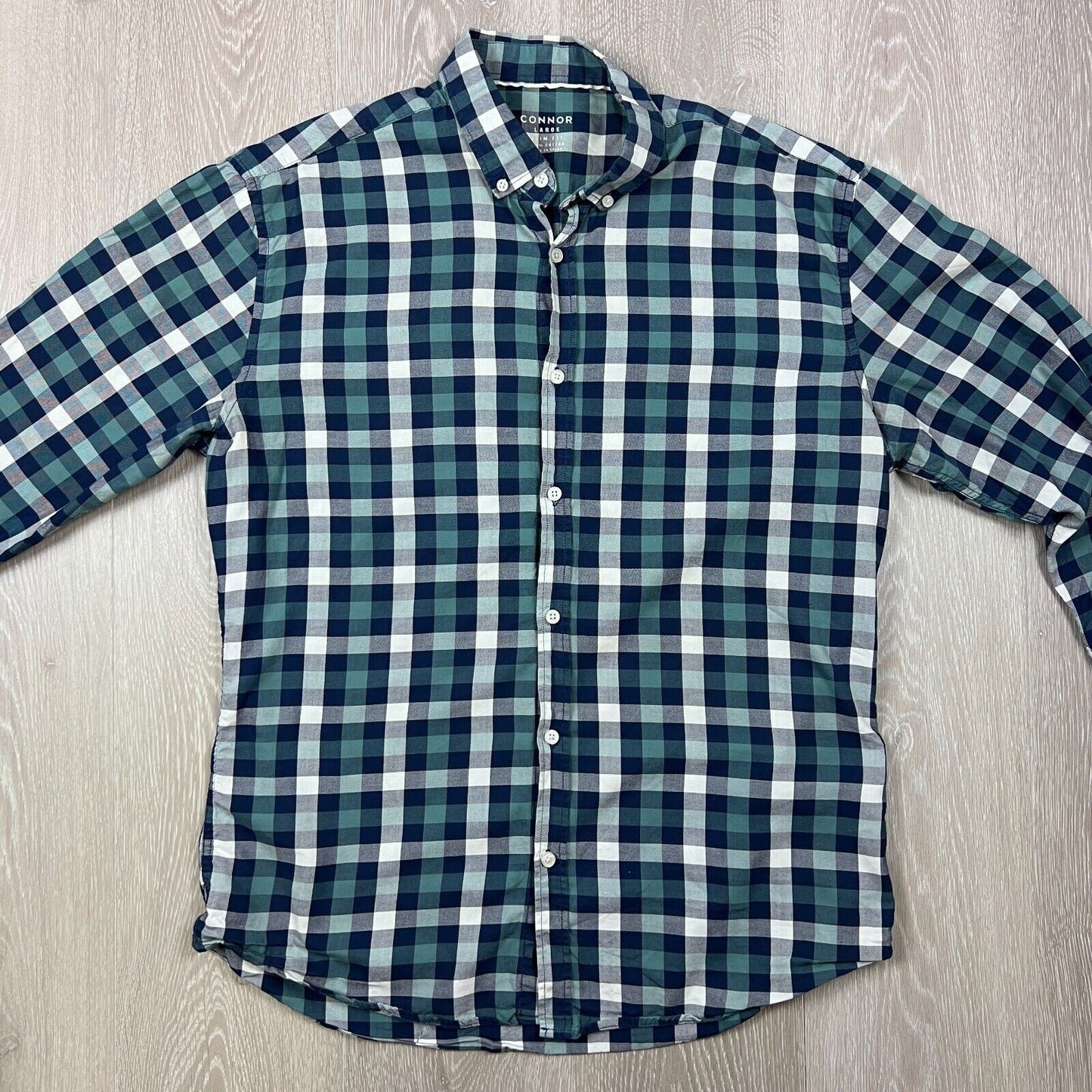 Connor Mens Casual Button Up Shirt Bundle Size Large