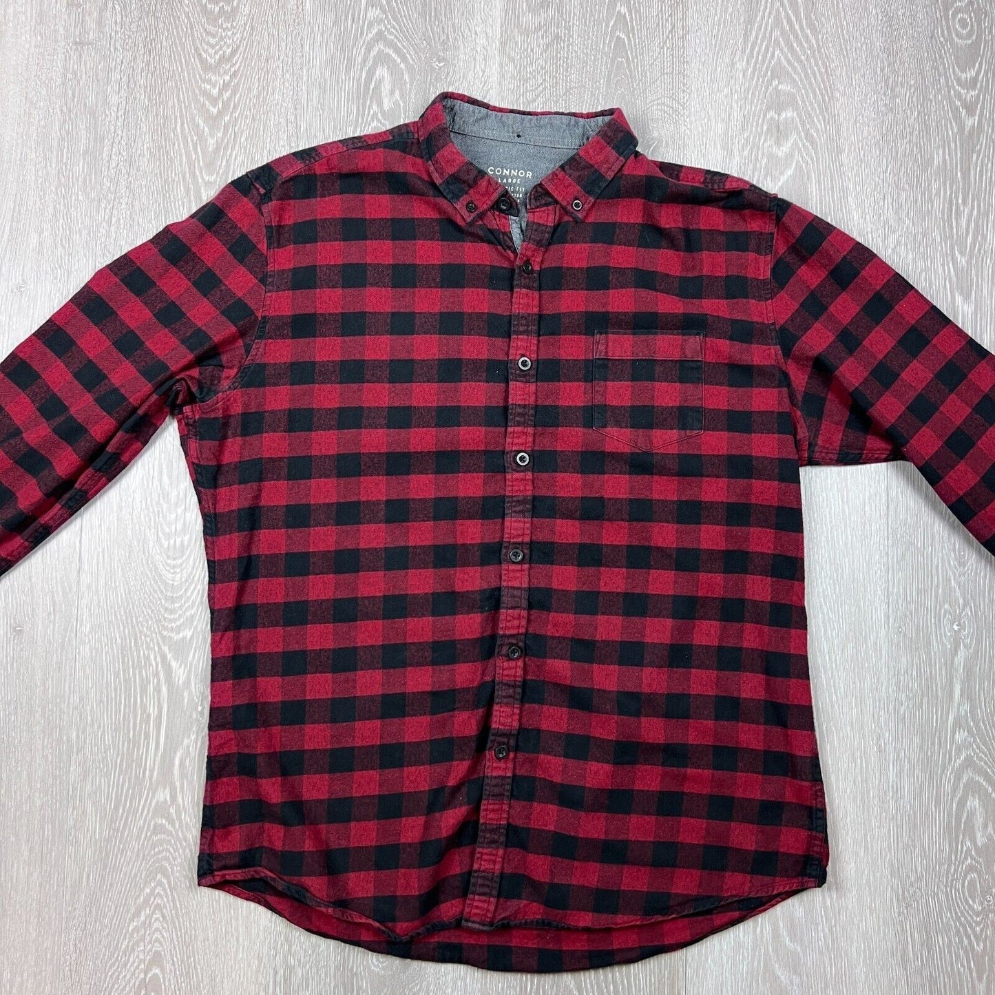 Connor Mens Casual Button Up Shirt Bundle Size Large