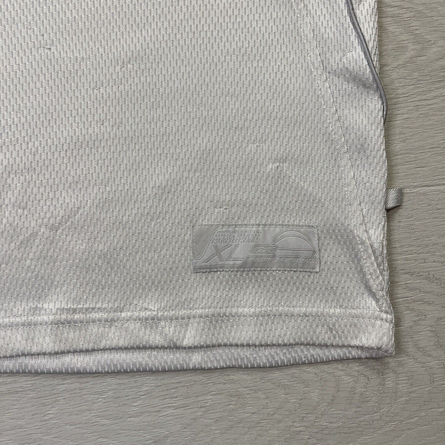 Reebok Basketball White Tank Top Size L (Measures S/M)