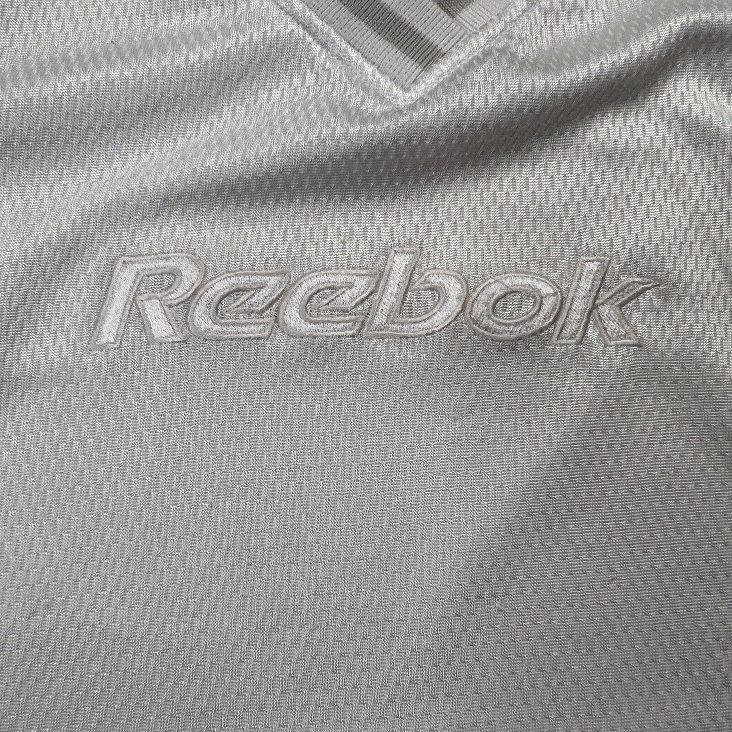 Reebok Basketball White Tank Top Size L (Measures S/M)