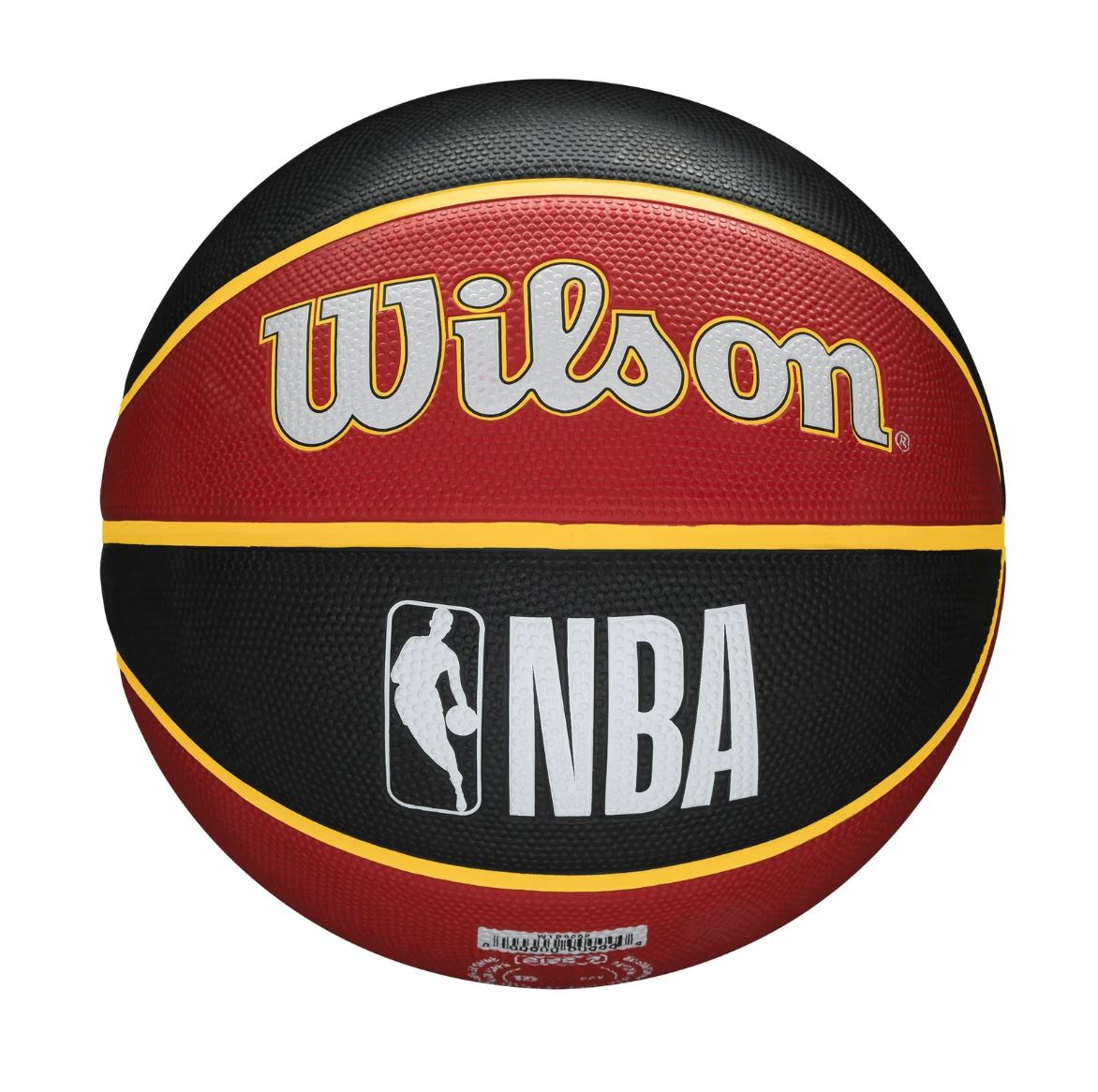Wilson NBA Atlanta Hawks Outdoor Basketball Ball Size 7 Full Size Tribute Edit