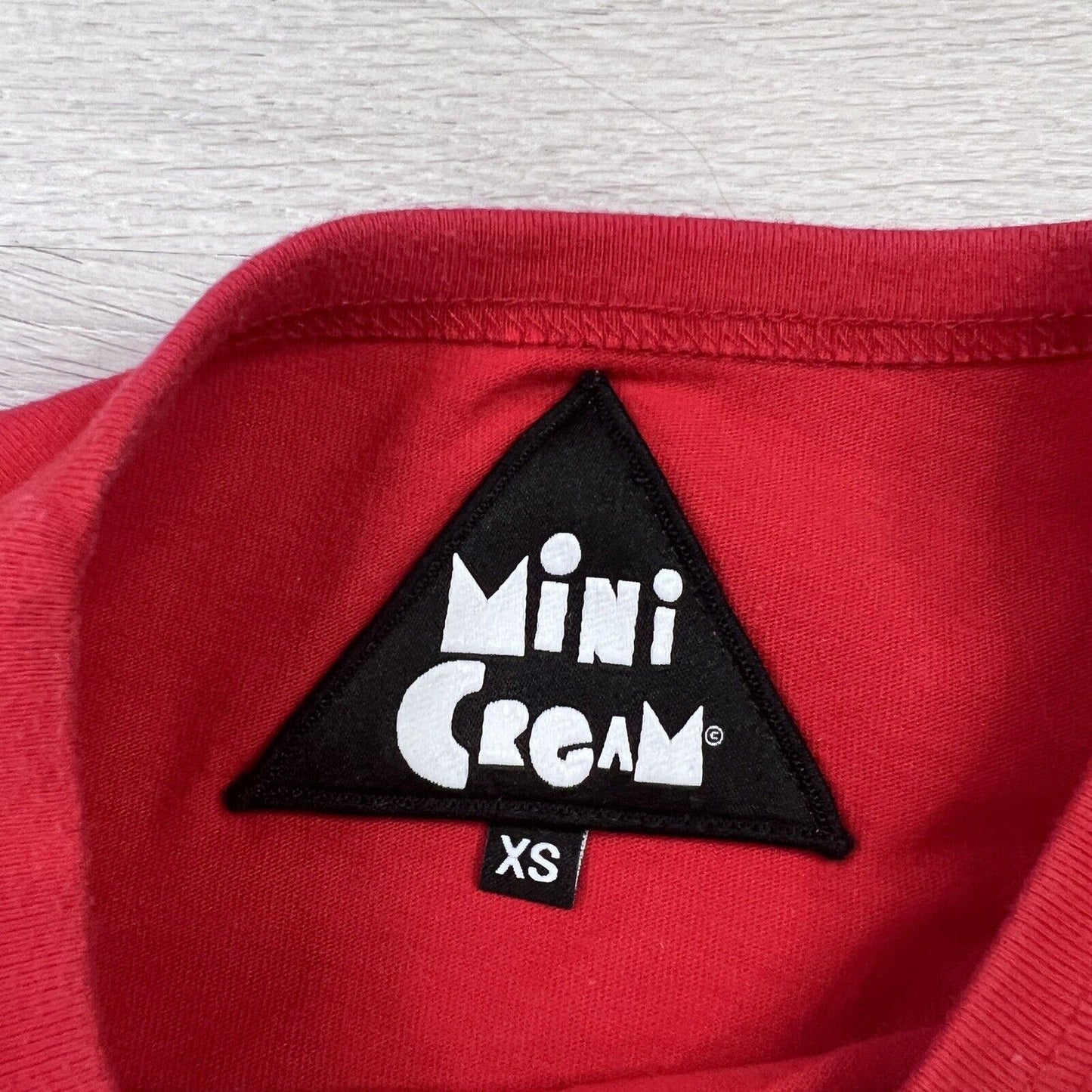 Mini Cream MADCREAM Women's Red T-Shirt Size XS (measures much larger)