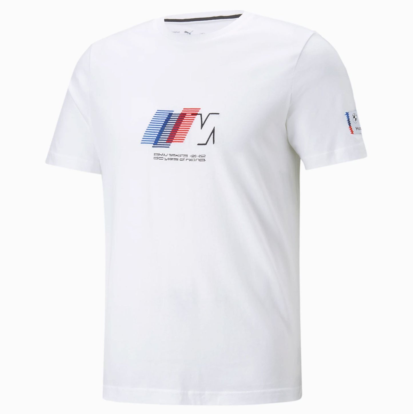 BMW M Motorsport Mens White T-Shirt Size 2XL (New)