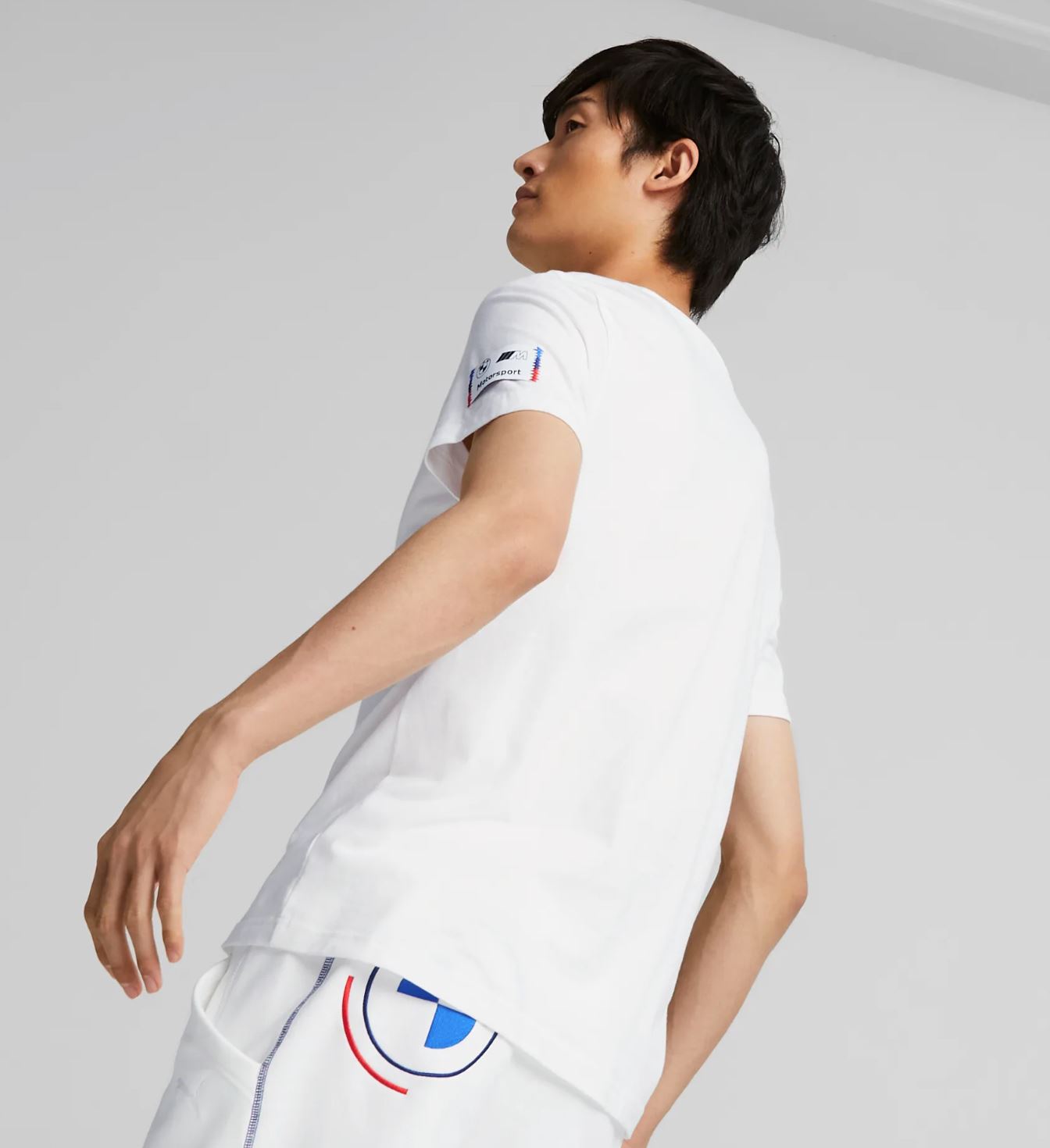 BMW M Motorsport Mens White T-Shirt Size 2XL (New)