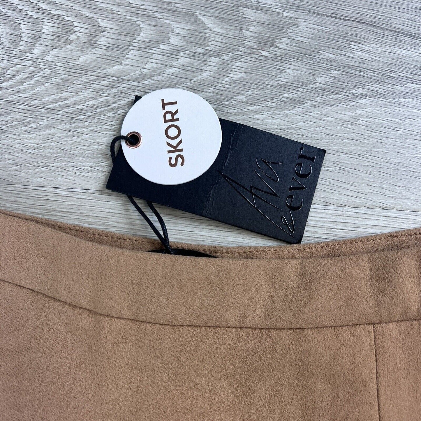 Ava & Ever Women's Brown Velour Skort Size 8 (New)