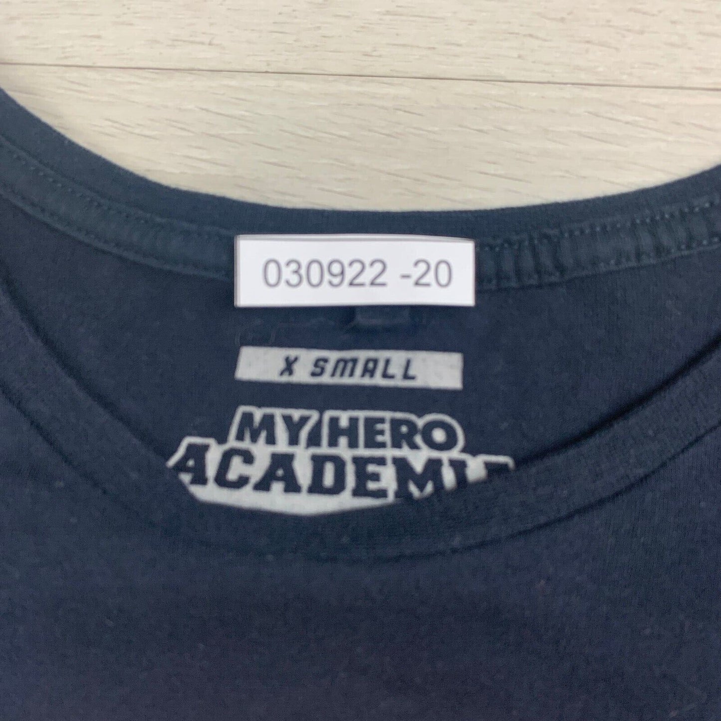 My Hero Academia ‘The Big 3’ Mens Dark Navy T-Shirt Size XS