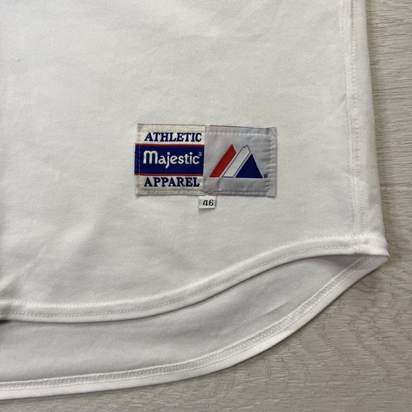 Majestic Somerset Patriots Sleeveless Baseball Jersey Size 46 / Large