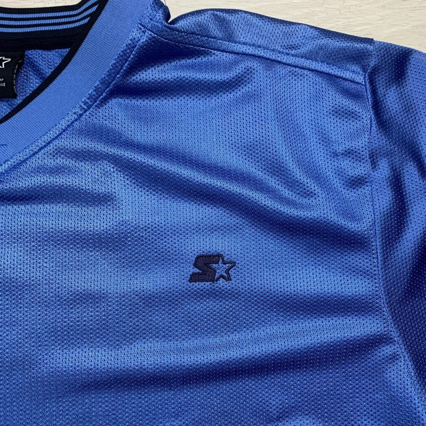 Starter Mens Florida Kings Stickball Blue Sports Jersey Size XL