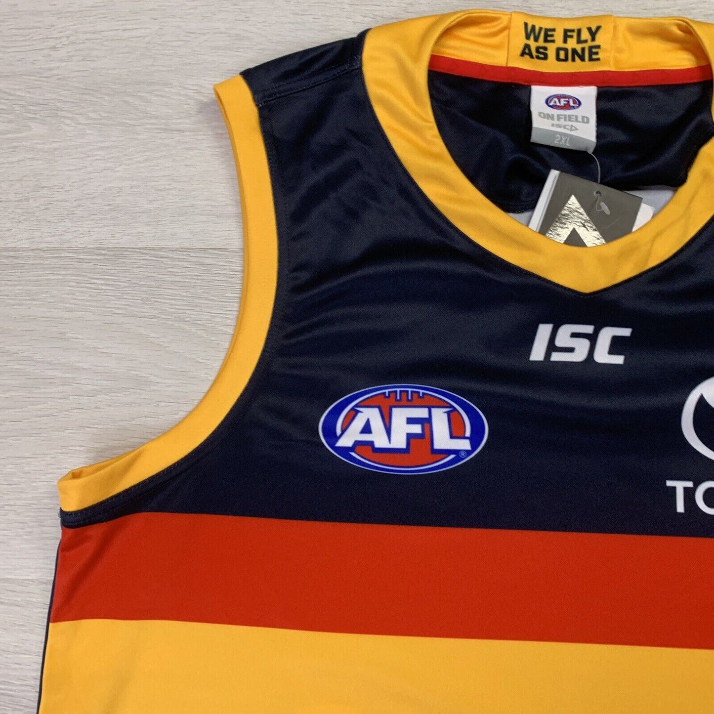 ISC Adelaide Crows AFL Guernsey Adelaide Crows Jersey Size 2XL (New)