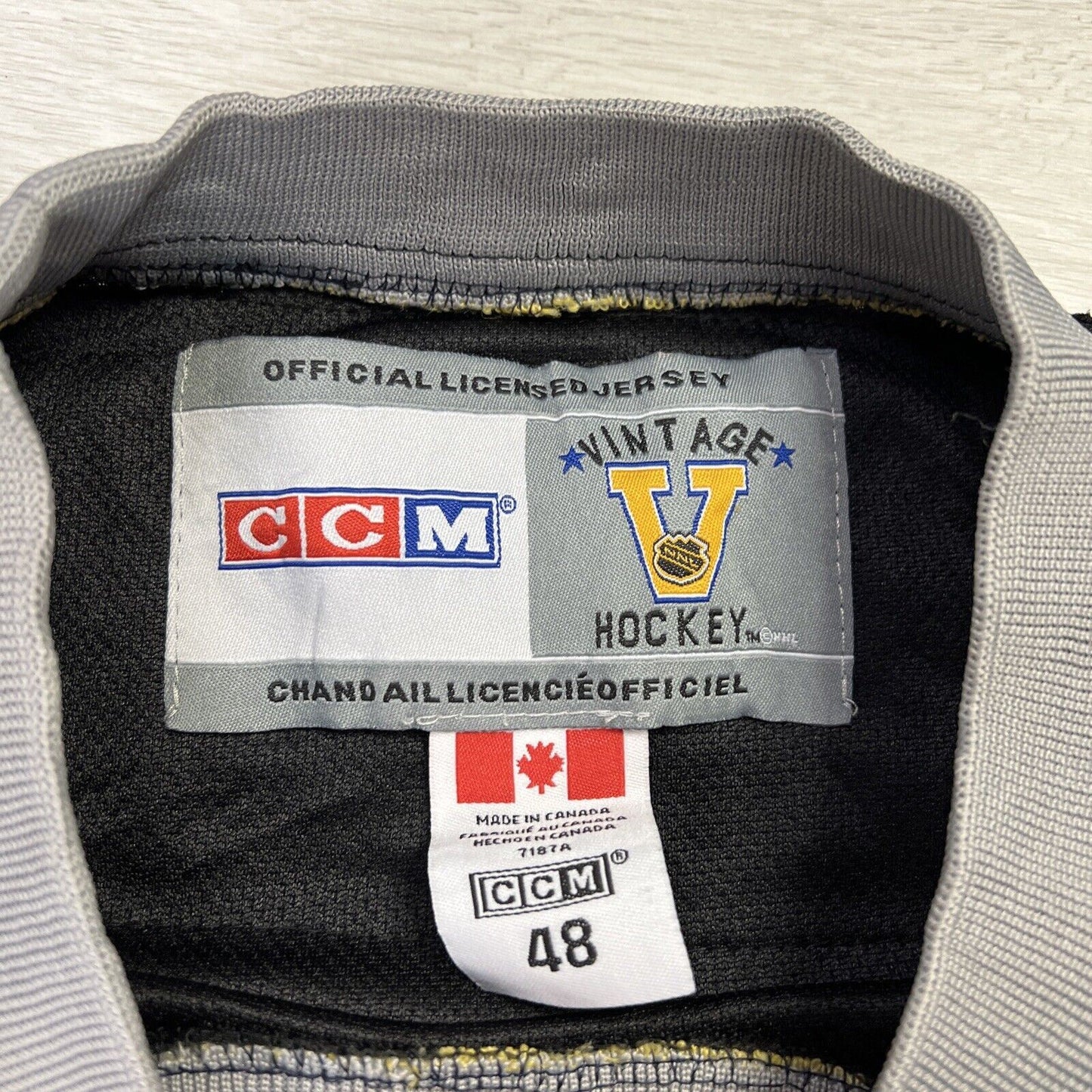 CCM Vintage Hockey Supreme Mens Ice Hockey Jersey Size 48 / Medium
