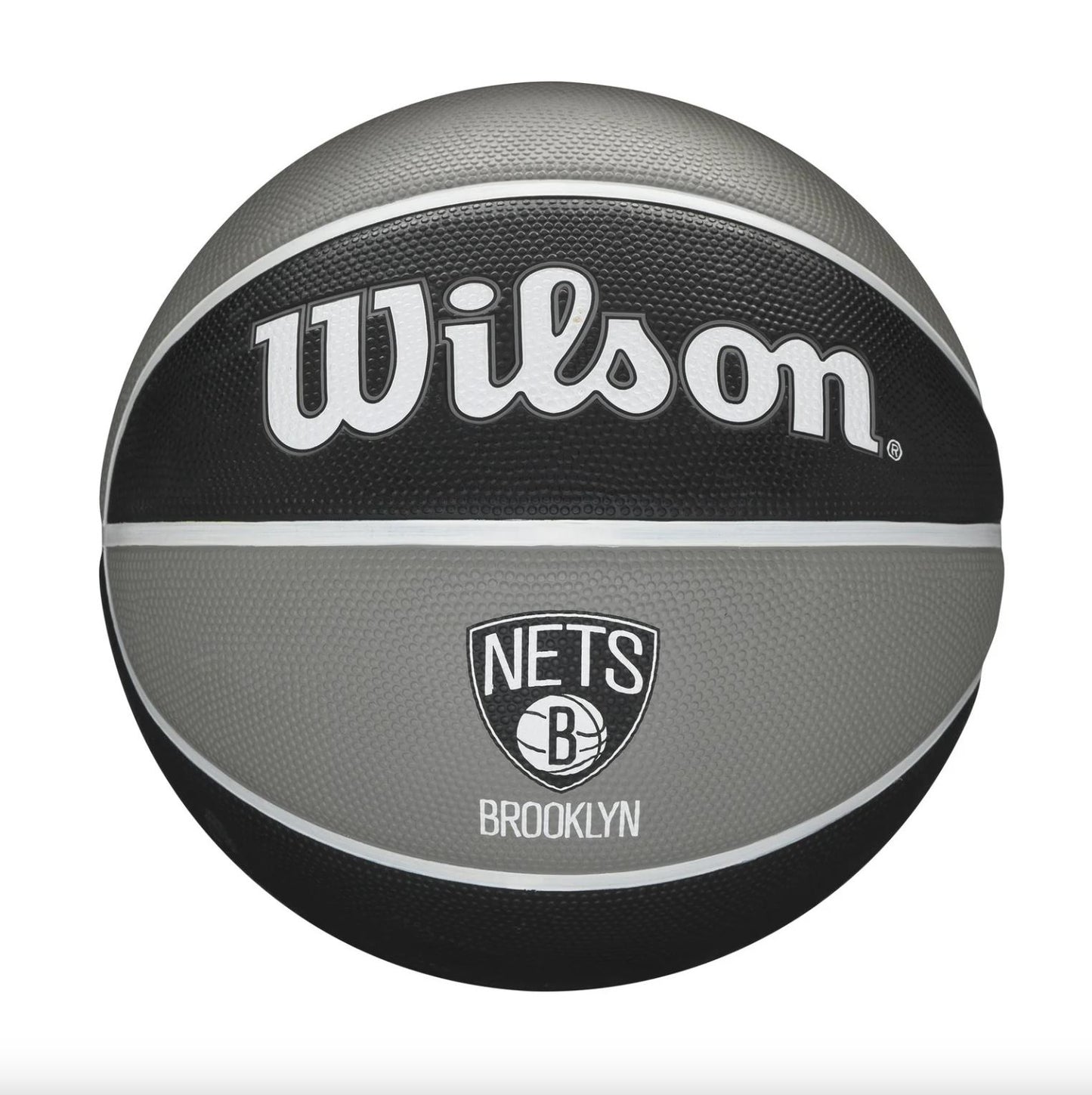Wilson Brooklyn Nets NBA Black & Grey Full Size Basketball Ball (New)