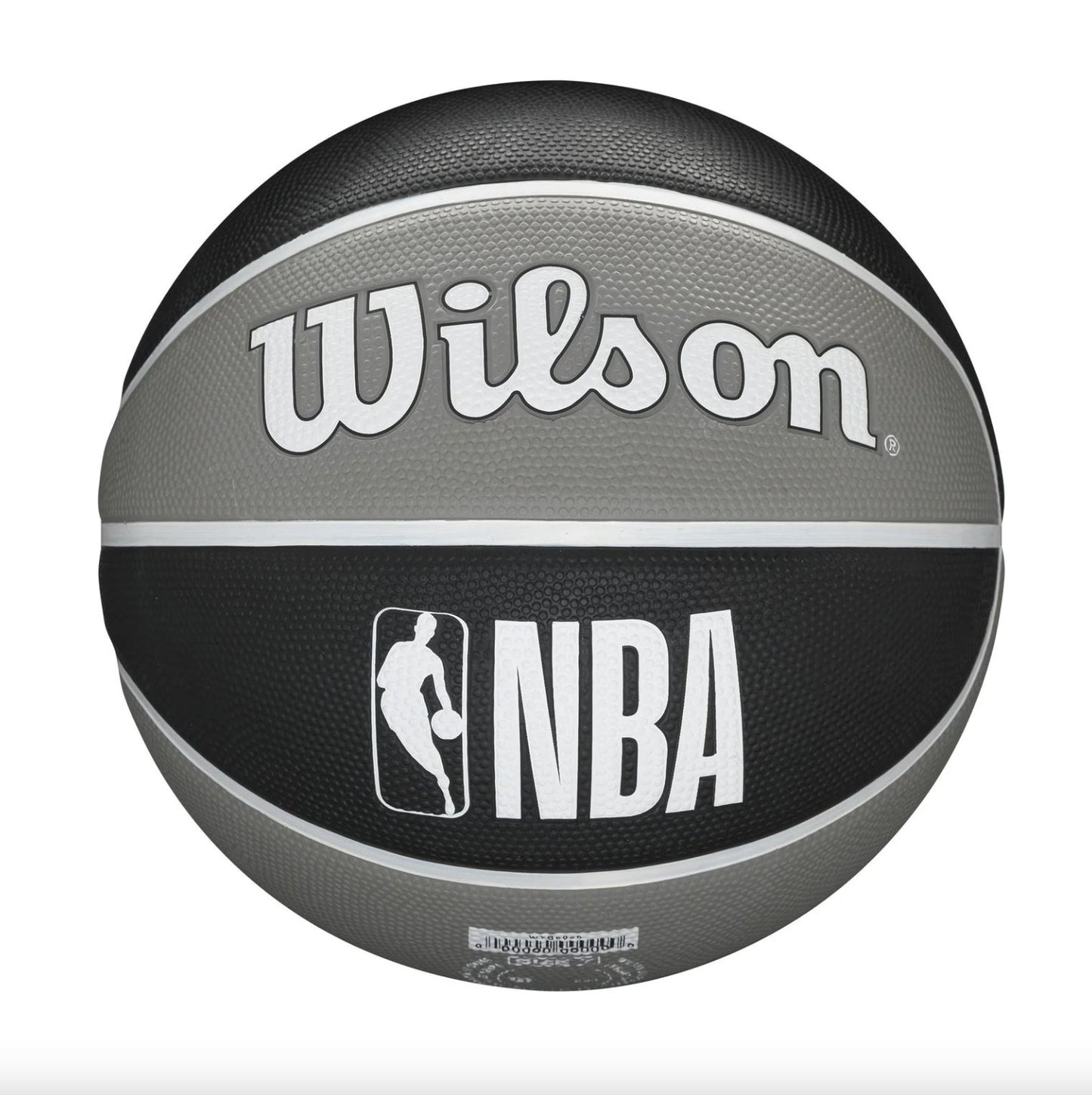 Wilson Brooklyn Nets NBA Black & Grey Full Size Basketball Ball (New)