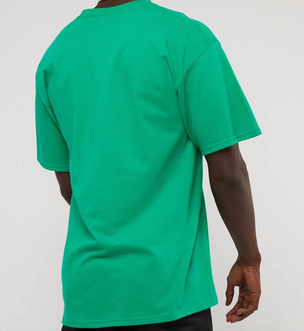 HUF Mens Green Short Sleeve T-Shirt Size Large (New)