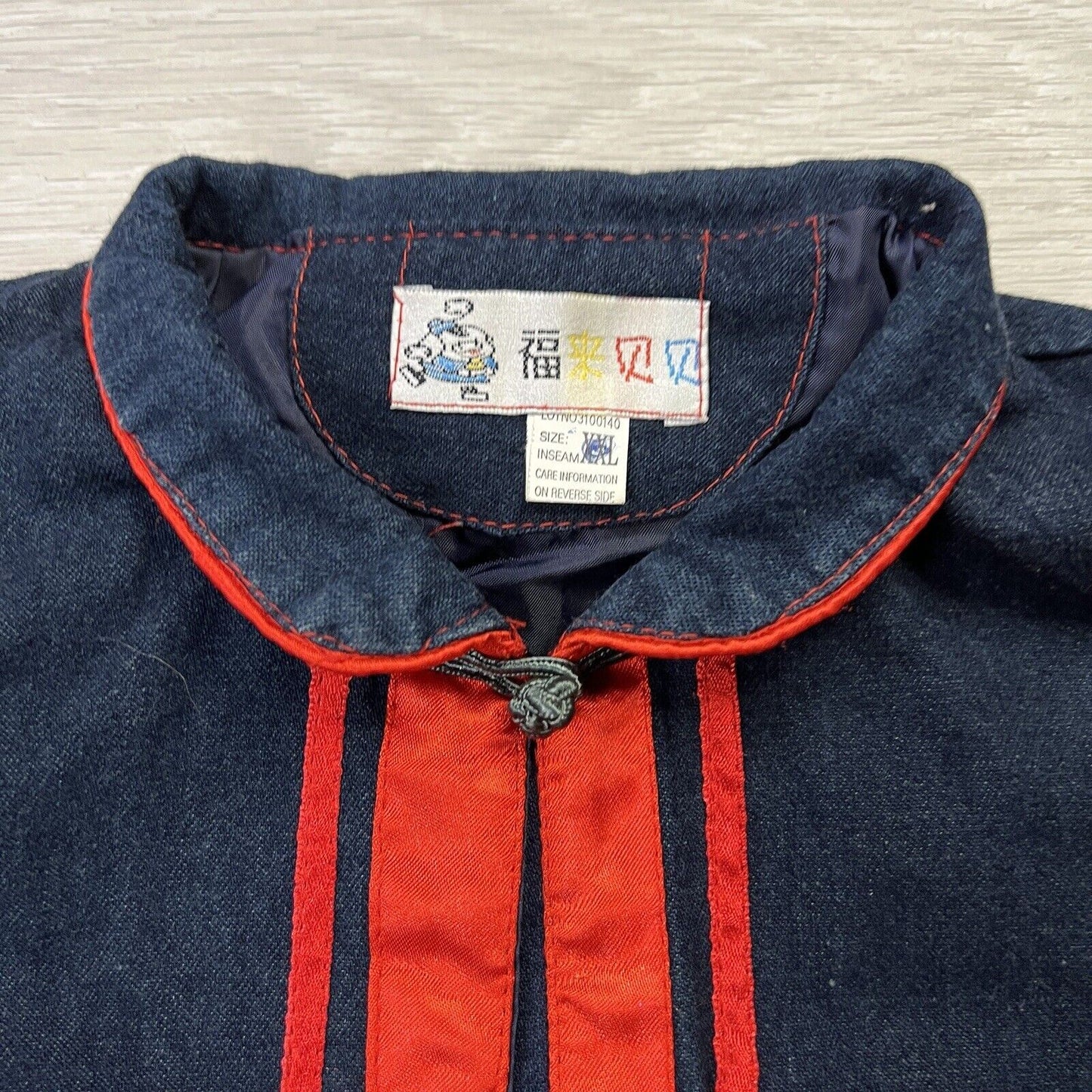 Chinese Traditional Dress Jacket Kids Size 8-10 Years approc