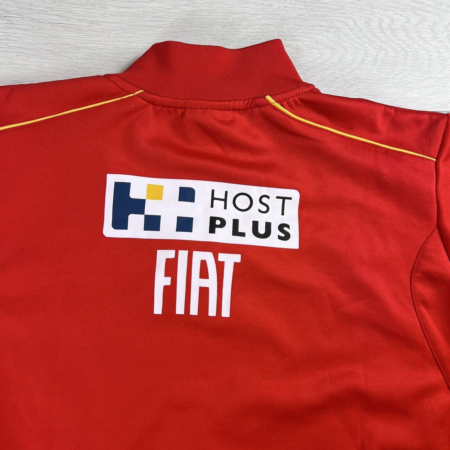 BLK Gold Coast Suns AFL Full Zip Red Track Jacket Size Small (Measures M)