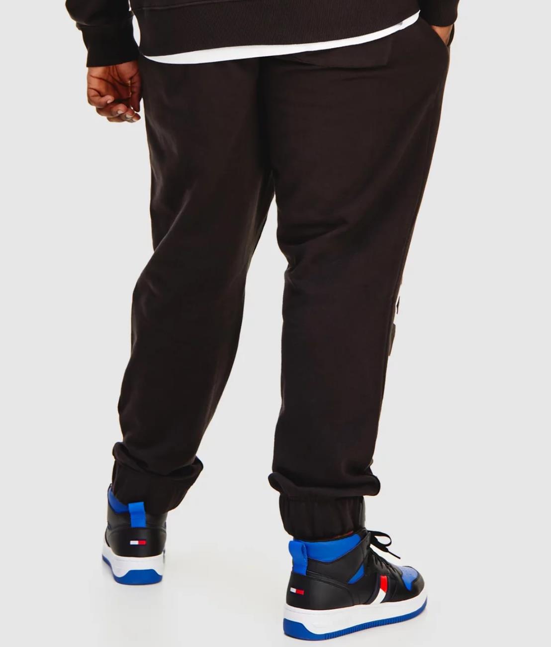 Tommy Hilfiger Jeans Mens Black World Peace Trackies Size 3XL (New)
