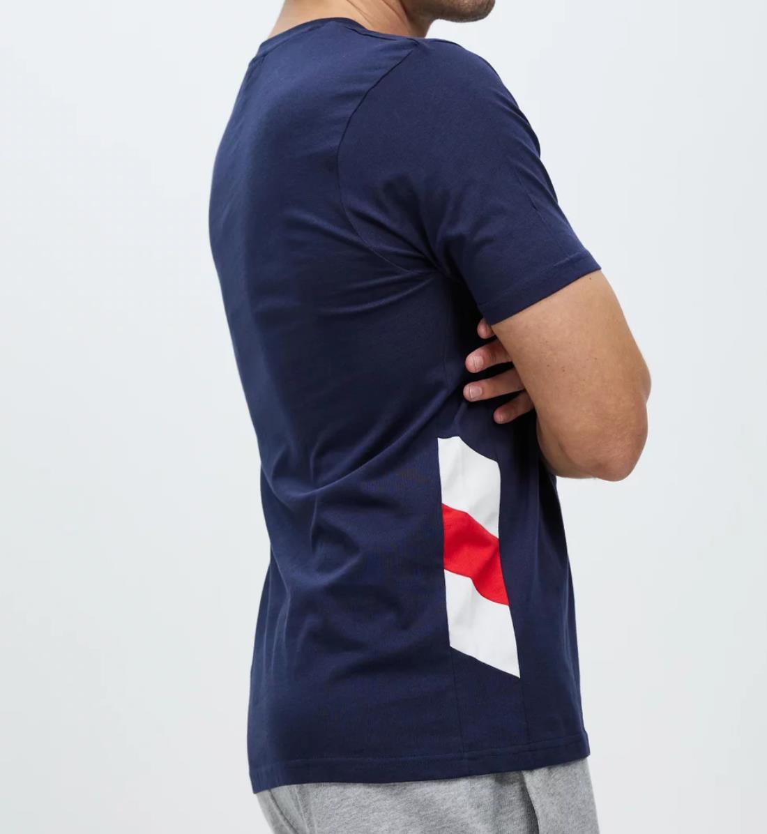 Nautica Competition Mens Navy Blue Short Sleeve T-Shirt Size XL (New)
