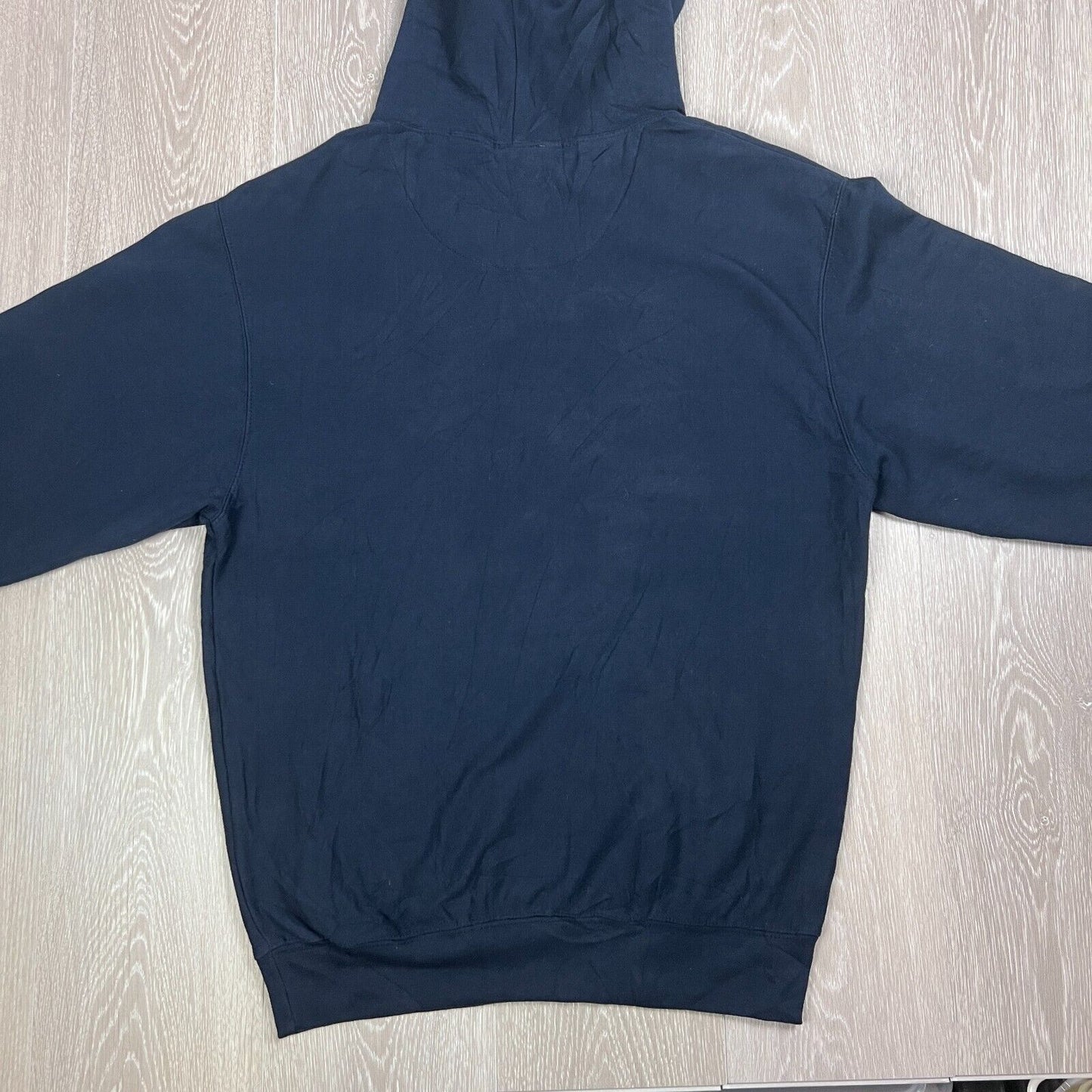 NFL New England Patriots Mens Navy Blue Pullover Hoodie Size Medium
