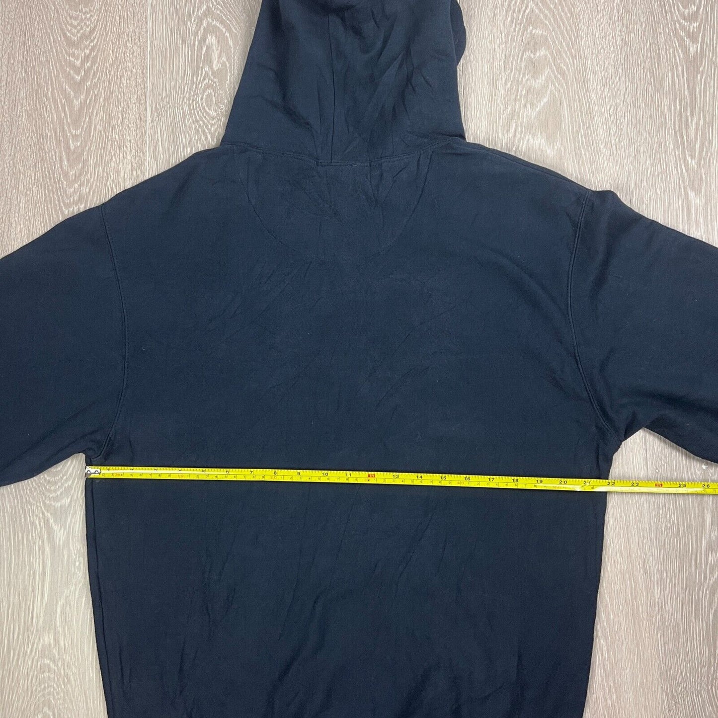 NFL New England Patriots Mens Navy Blue Pullover Hoodie Size Medium