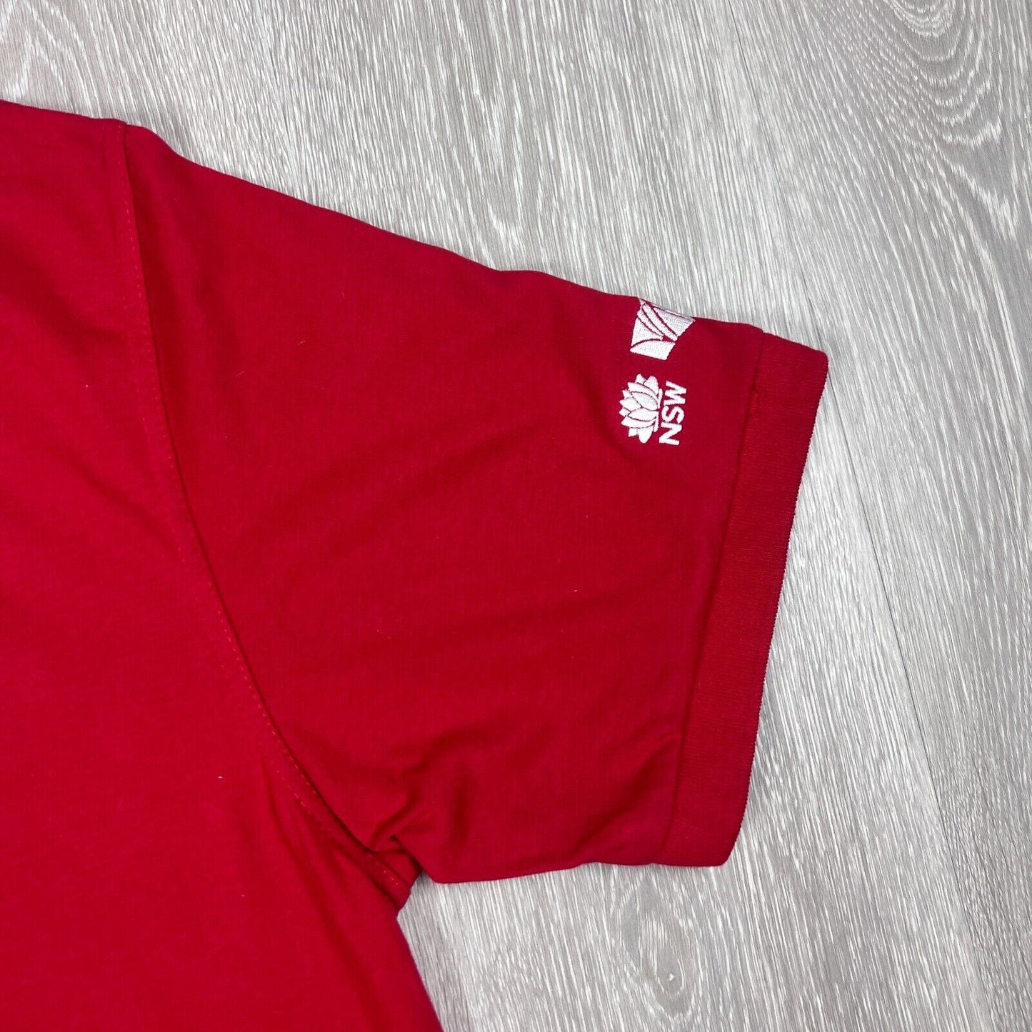 Sporte Leisure Emirates Australian Open Sydney Mens Red Polo Size XL