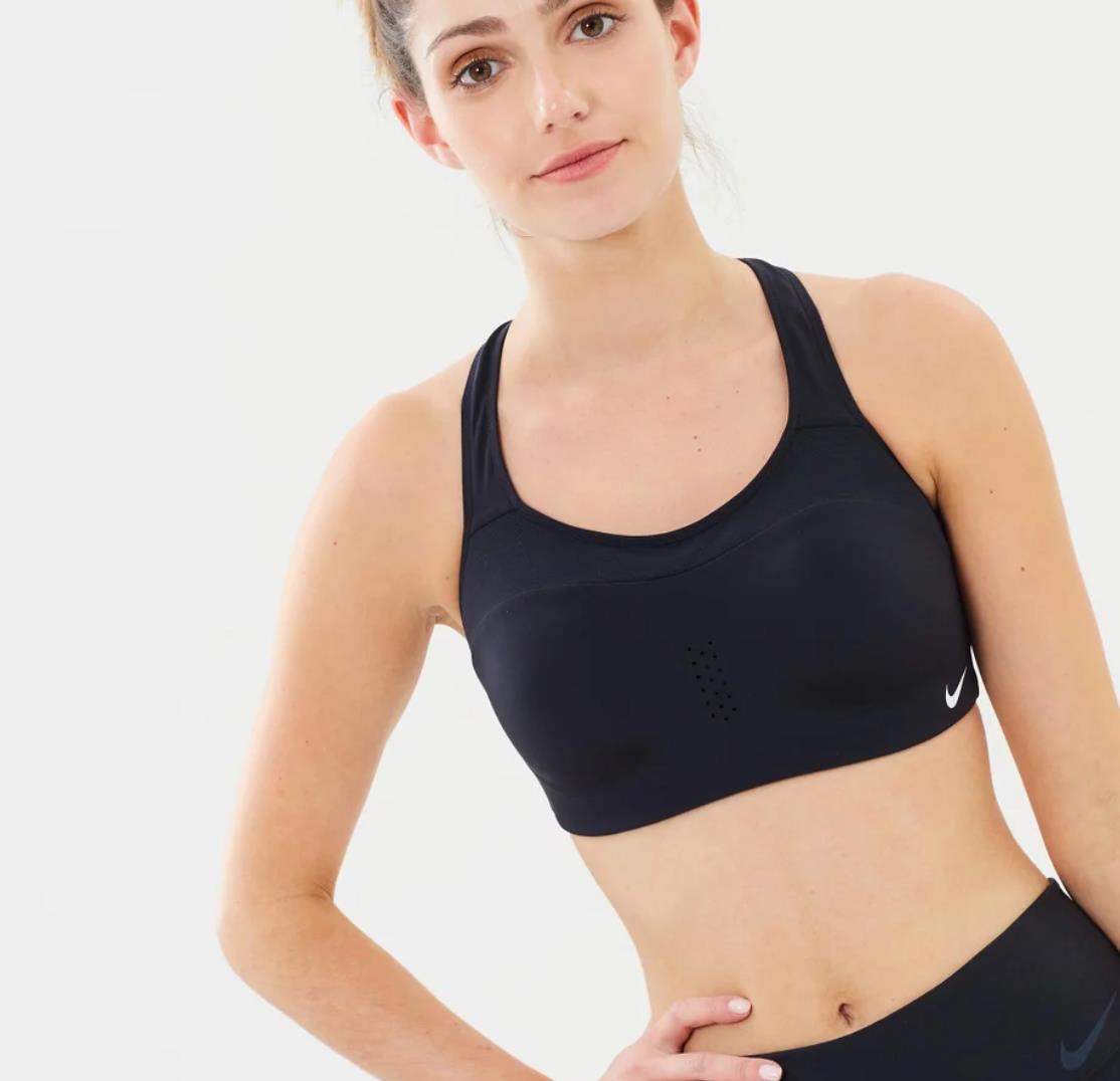 Nike Womens Black Alpha Sports Bra Size XS (New)