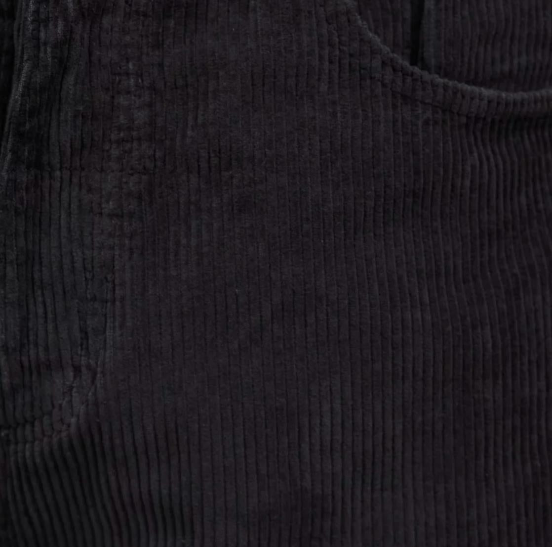 Thrills Mens Slacker Cord Jeans Charcoal Relaxed Fit Size 28 (New)