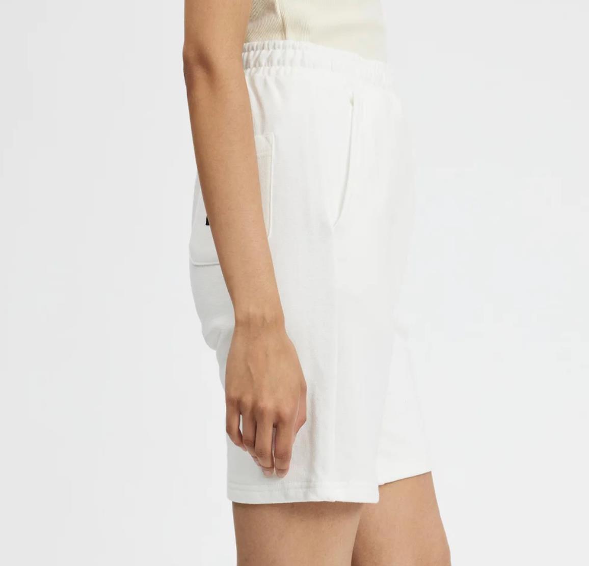 Deus ex Machina Womens White Fleece Shorts Size 8 (New)