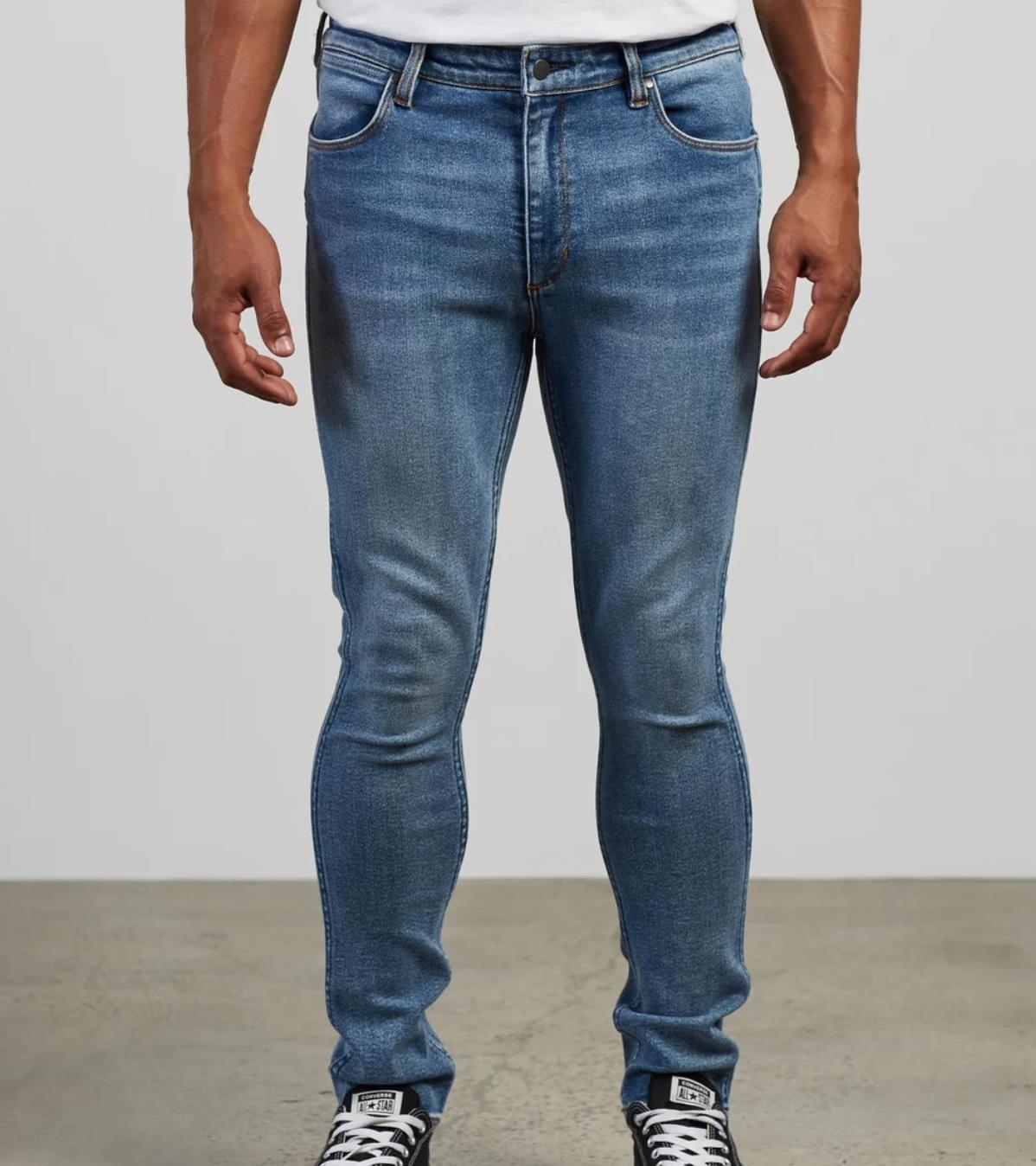 Wrangler Strangler R28 Mens Skinny Jeans Size W30/L32 (New)