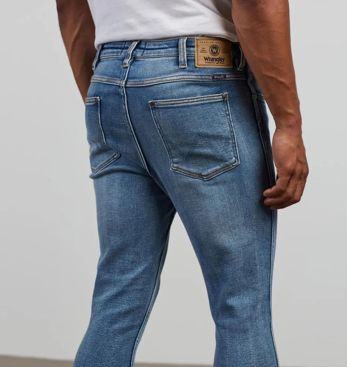 Wrangler Strangler R28 Mens Skinny Jeans Size W30/L32 (New)