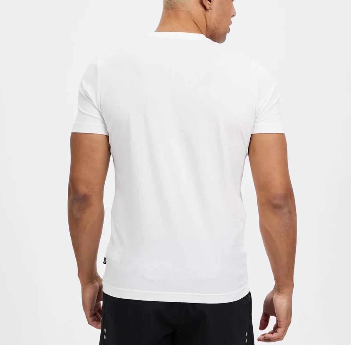 Puma Mens White Short Sleeve T-Shirt Size XL (New)