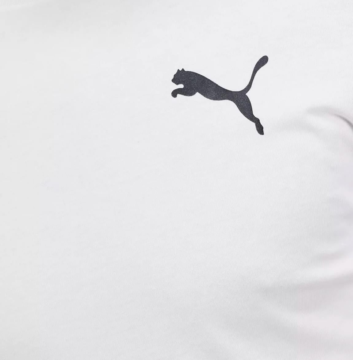 Puma Mens White Short Sleeve T-Shirt Size XL (New)