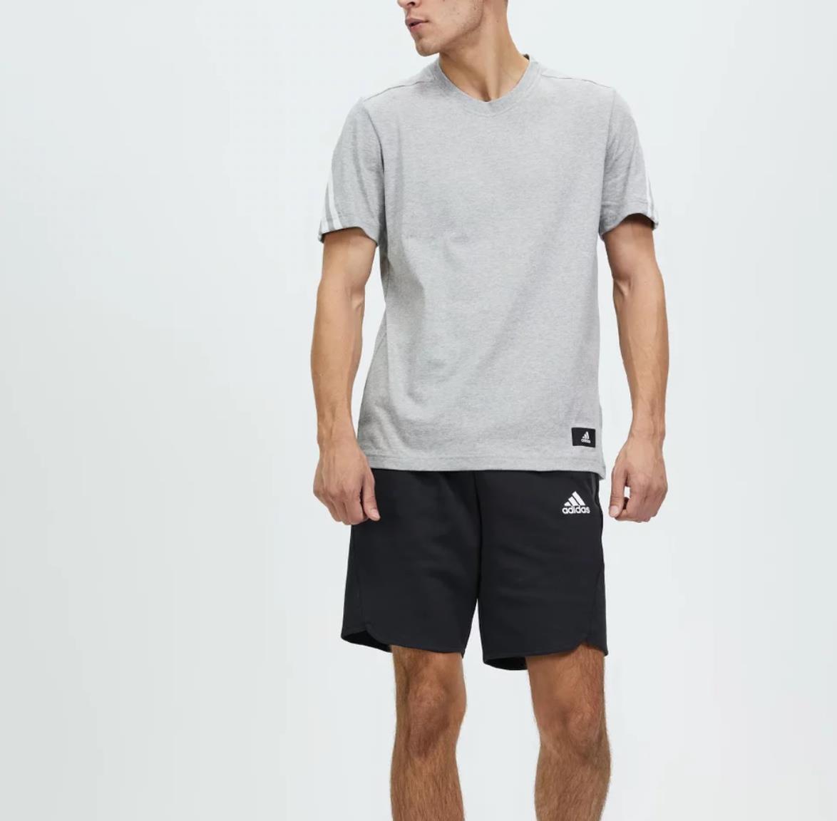 adidas Performance Mens Grey T-Shirt Size Large (New)