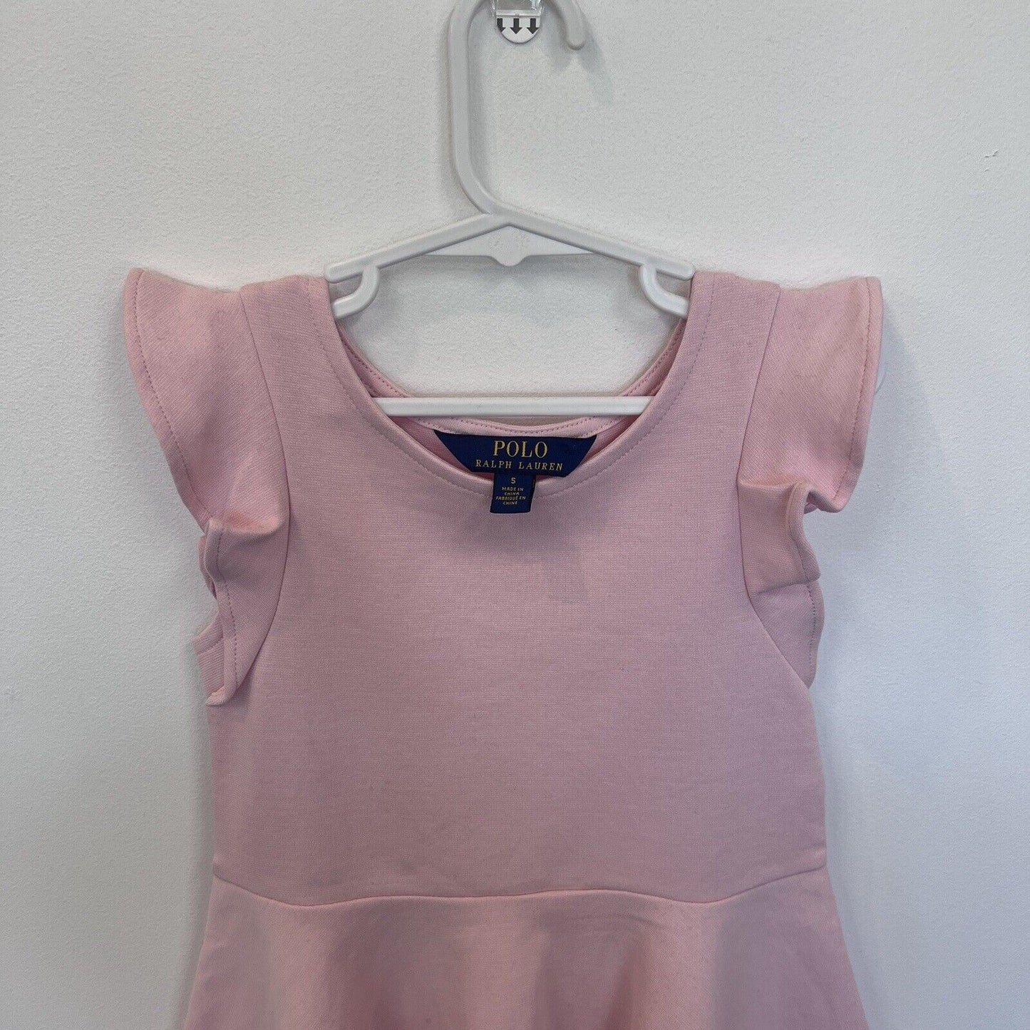 Polo Ralph Lauren Girls Pink Dress Size 5 Years