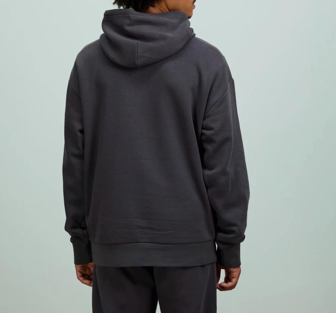 Champion Mens Grey with Green Logo Pullover Hoodie Size Large (New)