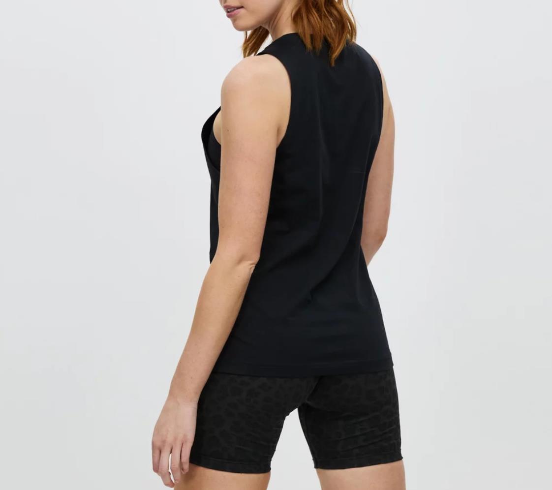 Nike Womens Black Activewear Tank Top Size Medium (New)
