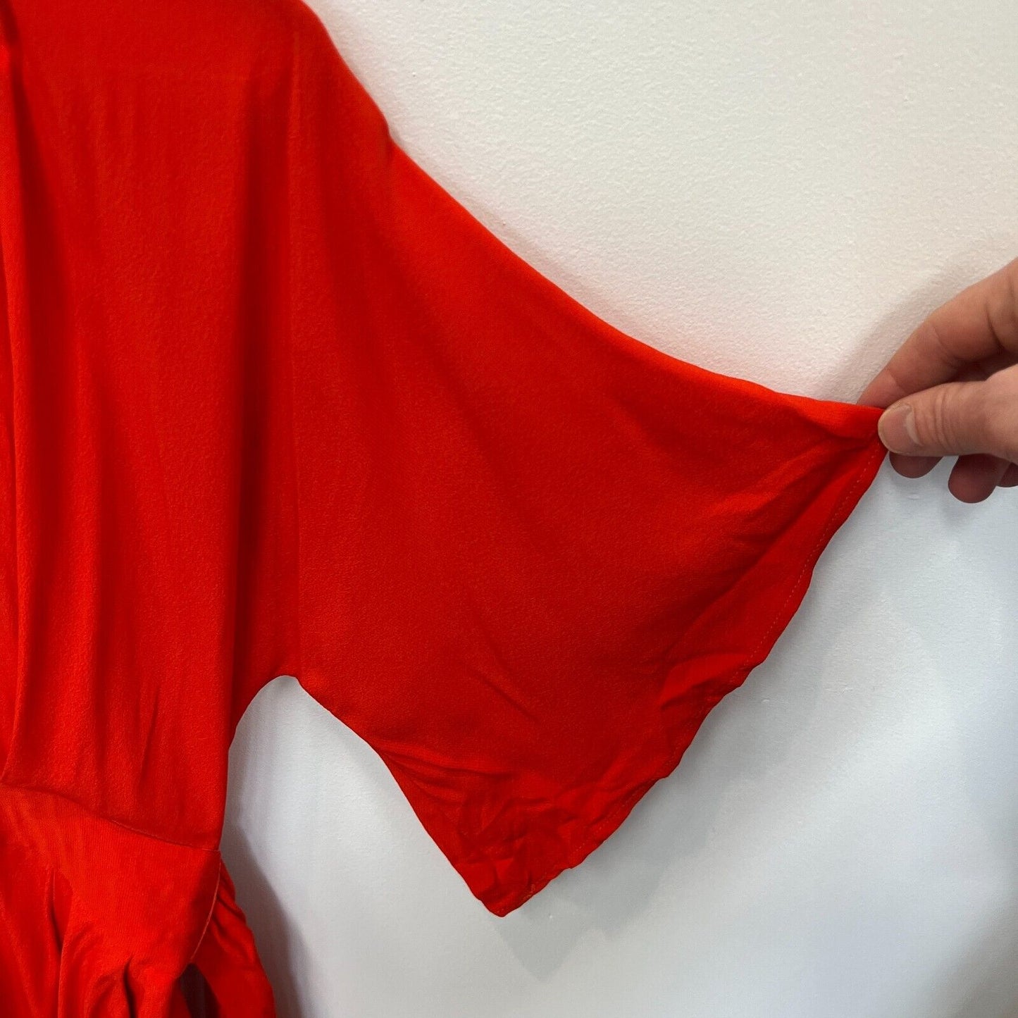 Bec & Bridge Womens Red Deep V Playsuit Size 6
