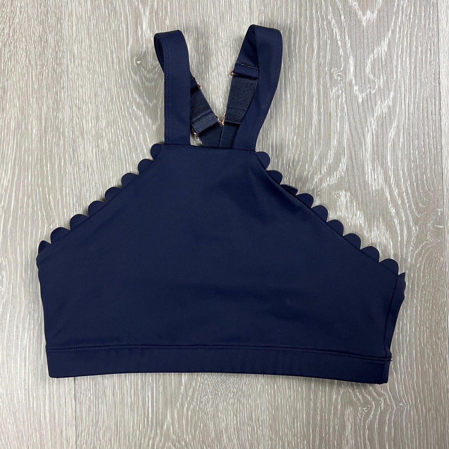 'L'URV' Women’s Navy Cross Strap Sports Bra Size Small