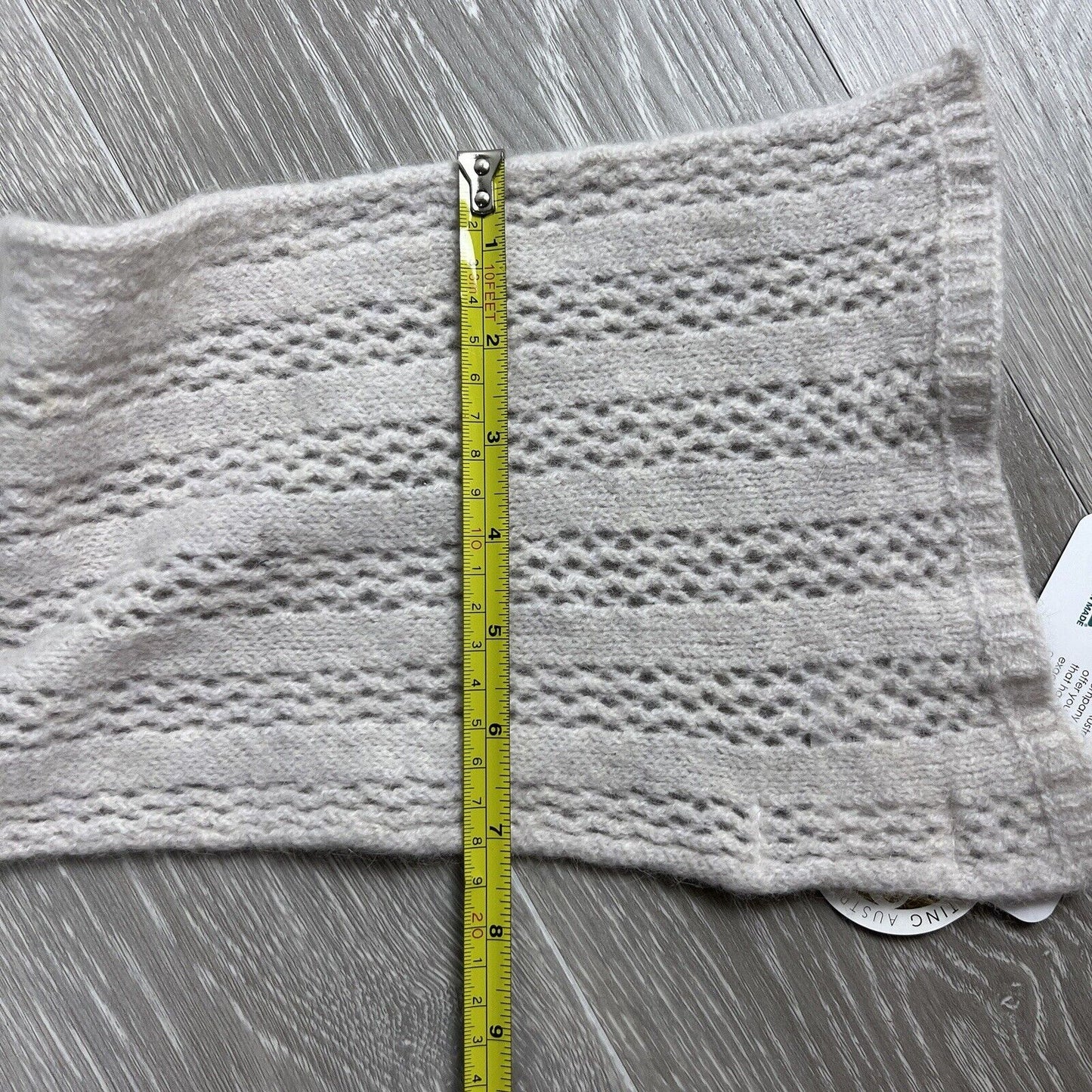 Fella Hamilton Womens Grey Knitted Scarf (New)