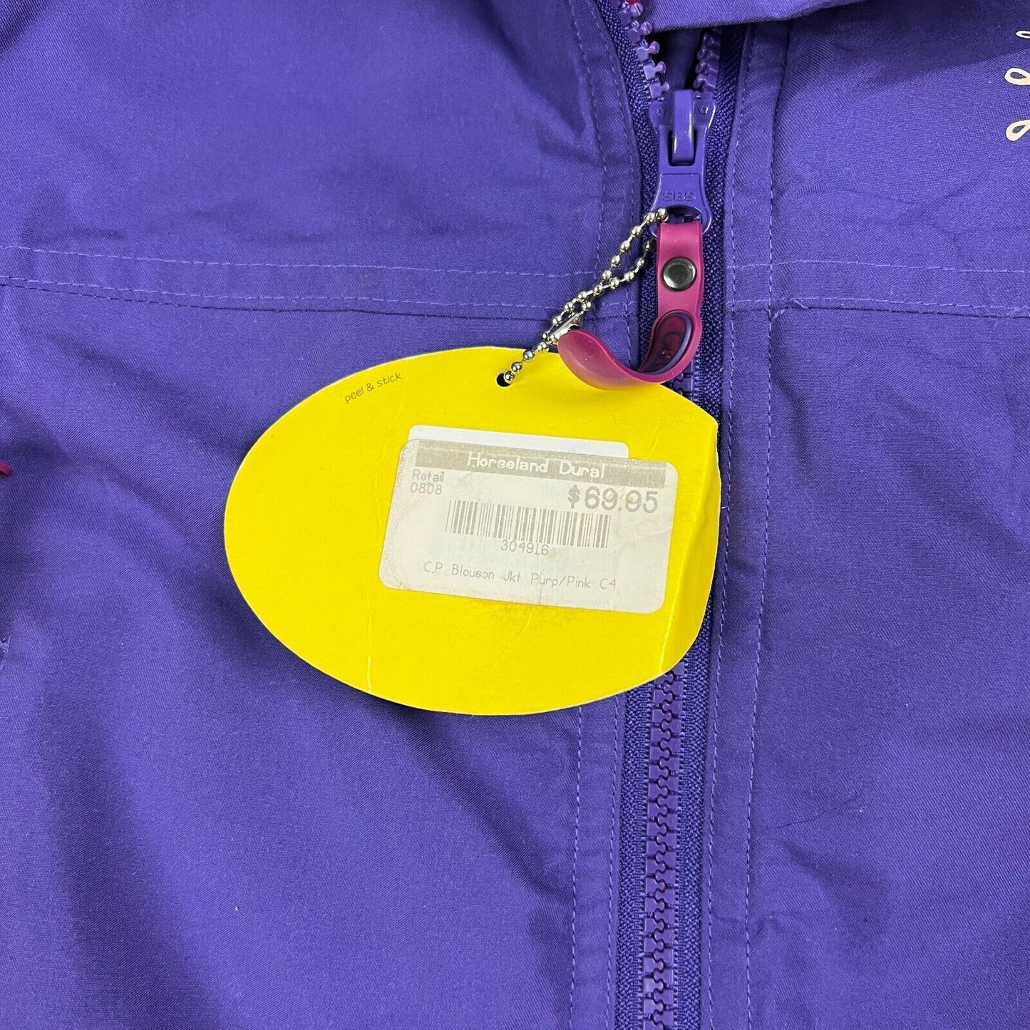 The Cuddly Ponies Club Girls Full Zip Warm Jacket Size 4 Years (new)