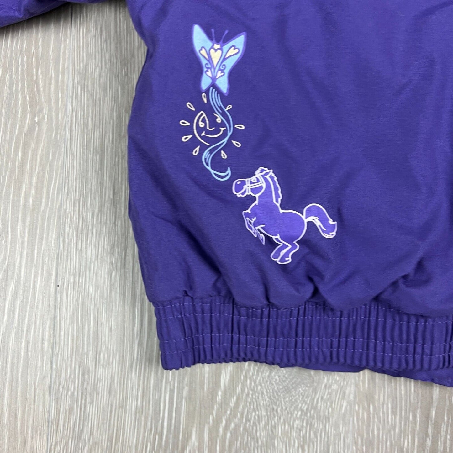 The Cuddly Ponies Club Girls Full Zip Warm Jacket Size 4 Years (new)
