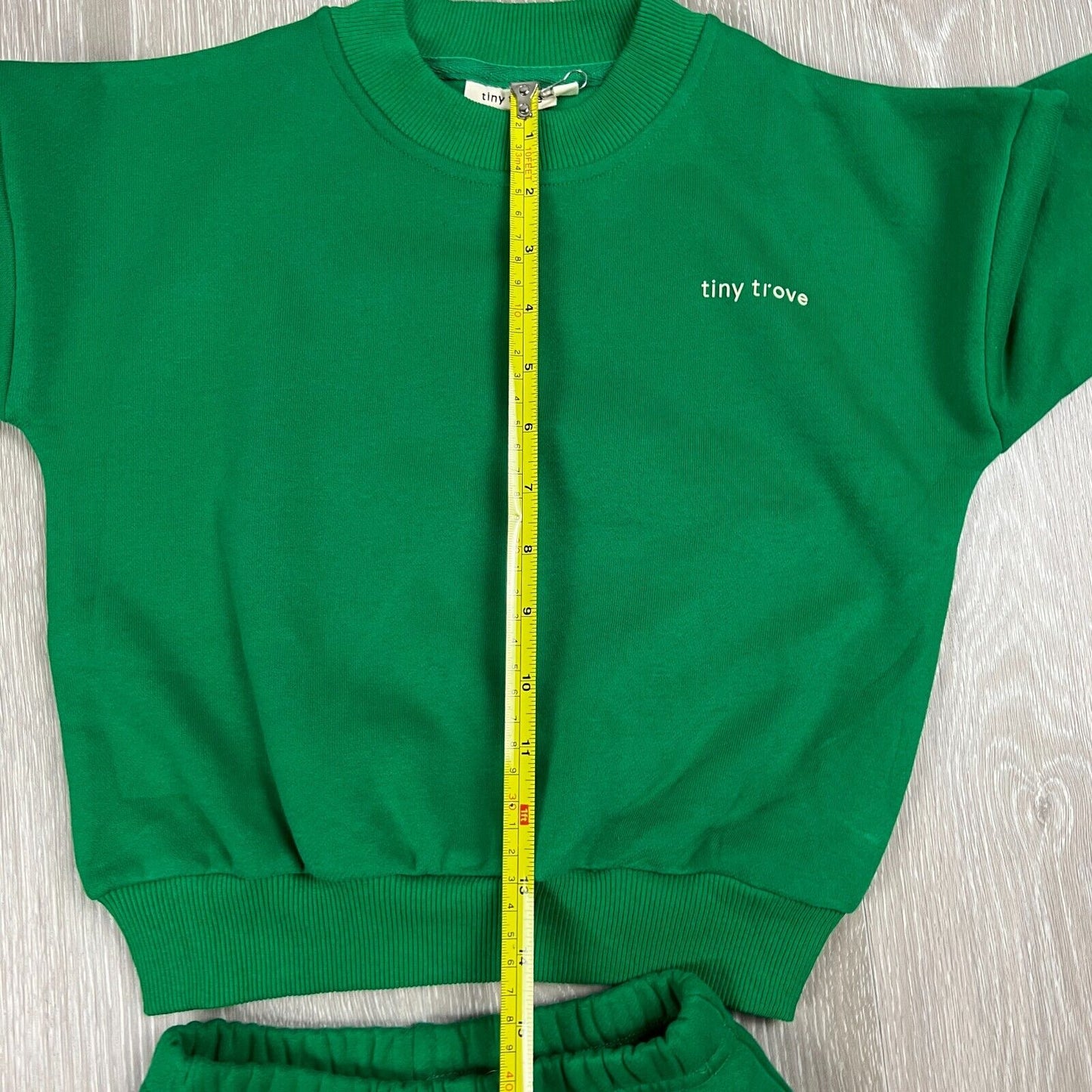 Tiny Trove Kids Green Tracksuit Top & Pants Size 2 Years