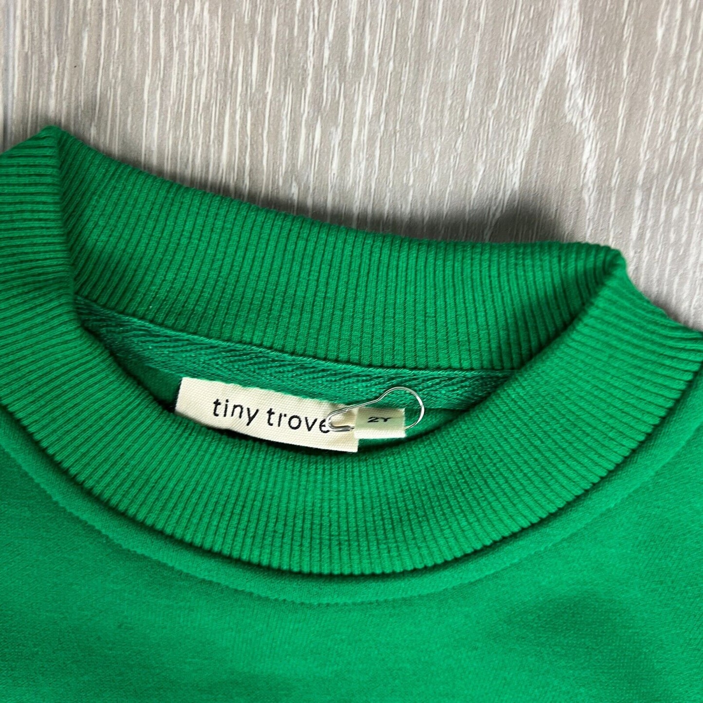 Tiny Trove Kids Green Tracksuit Top & Pants Size 2 Years