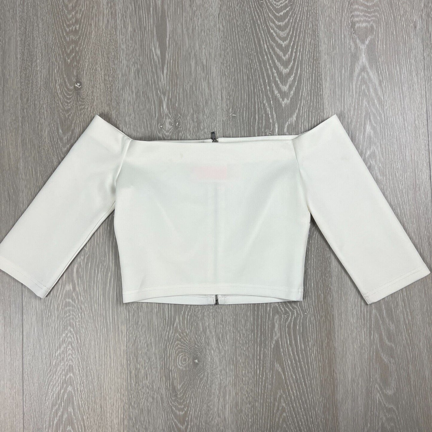 AKIN Ginger & Smart Womens White Top Size 6