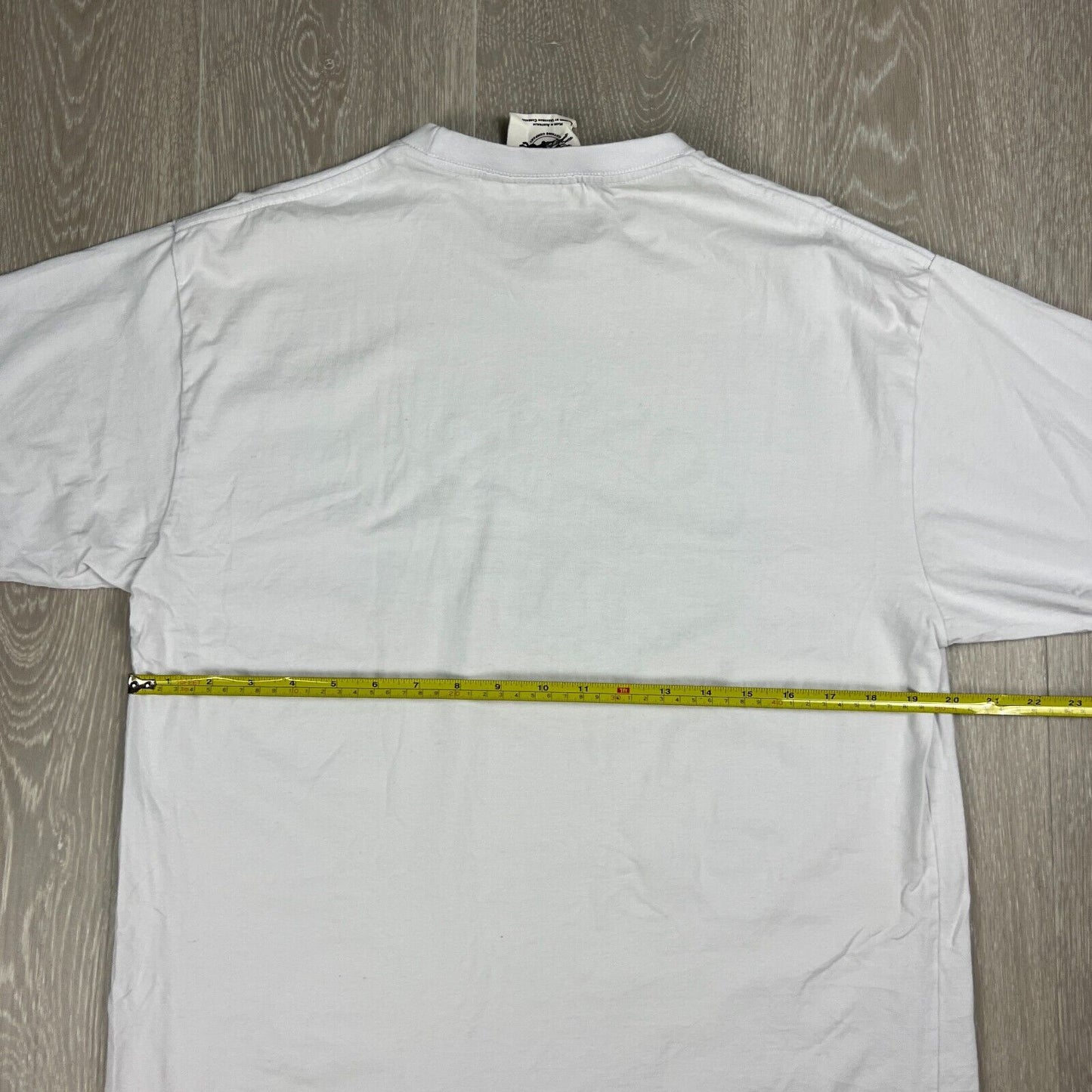 Cossack Clothing Company Mens White T-Shirt Size Large